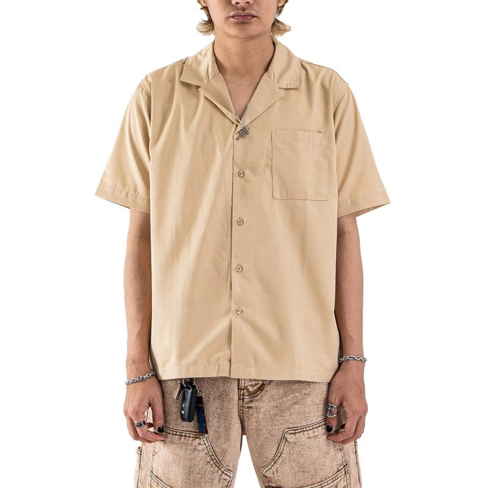 DENIMITUP WORK SHIRT - Beige - Shirt
