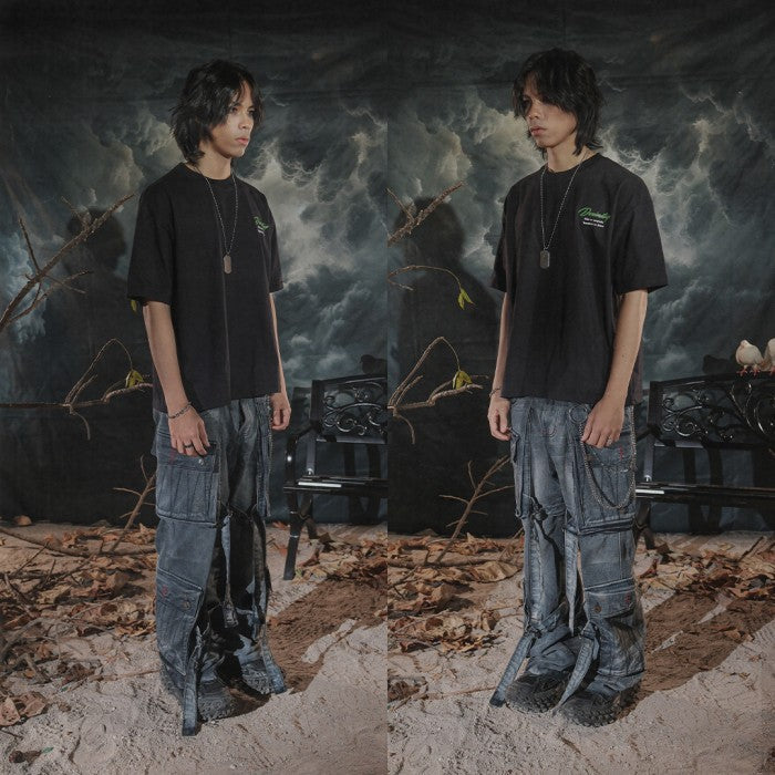 A1 quad pocket cargo - Overcast sky - Jeans Pants
