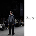 H1 baggy moto biker - Black - Jeans Pants