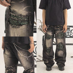 H1 Baggy Quad Viper - Shadow grey - Jeans Pants