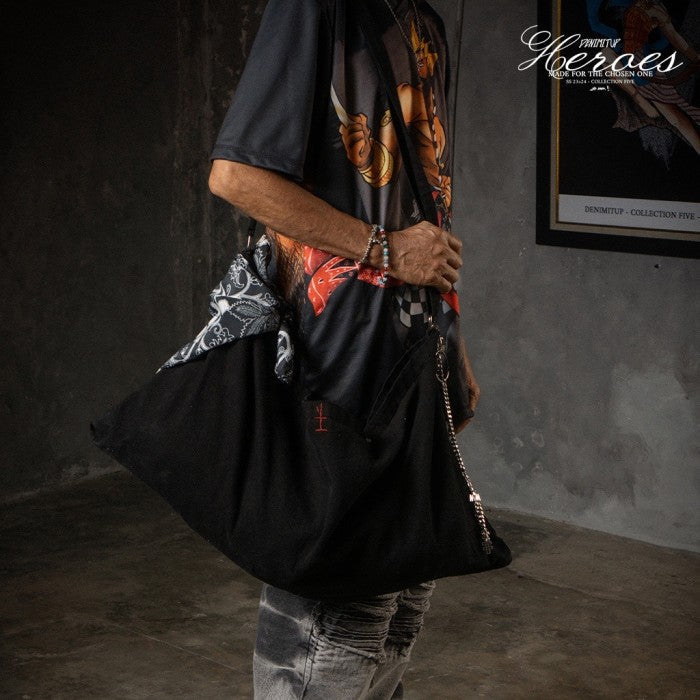 DENIMITUP pekalongan padi batik black - Bandana
