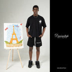 DENIMITUP Fly High Stay Low - Black tee - T-Shirt
