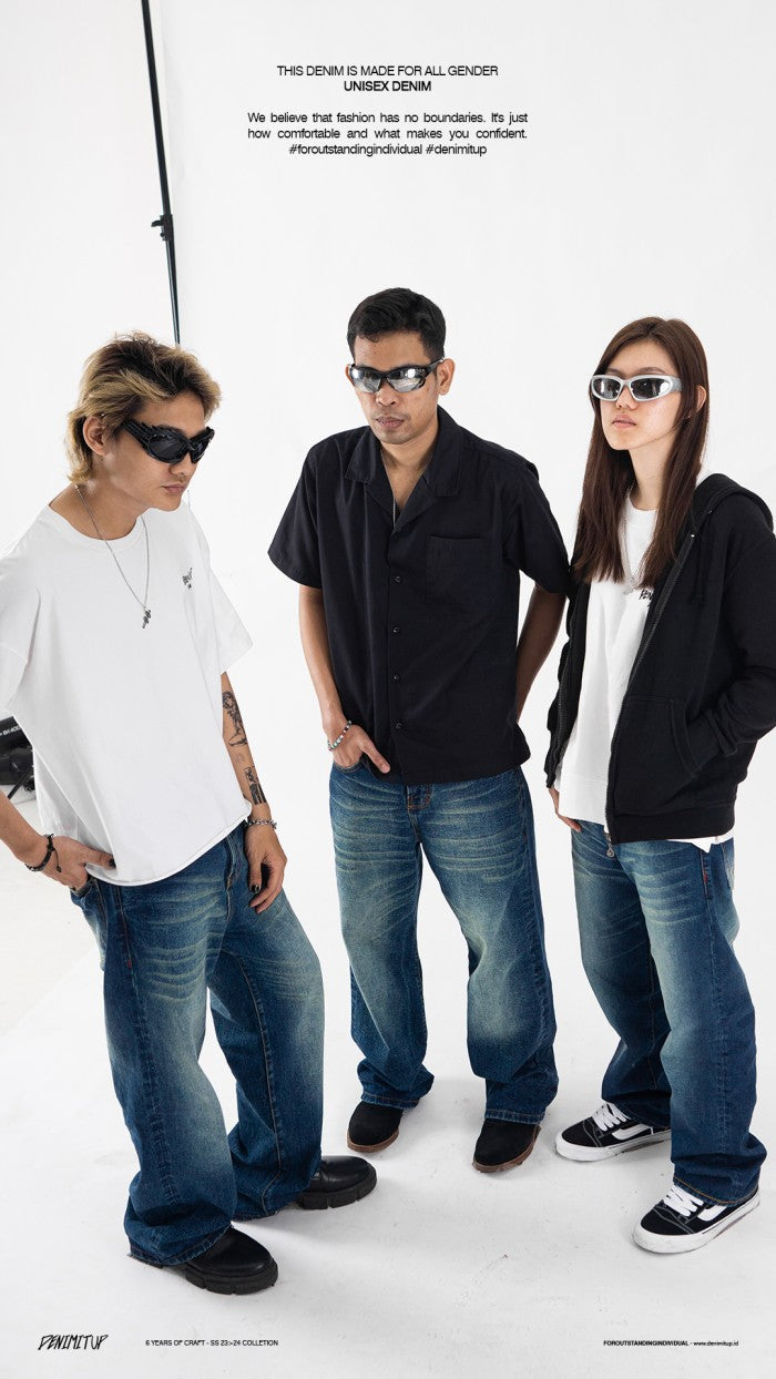 H1 baggy - Midnight green - Jeans Pants