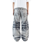 H1 baggy tri biker - Acid grey - Jeans Pants