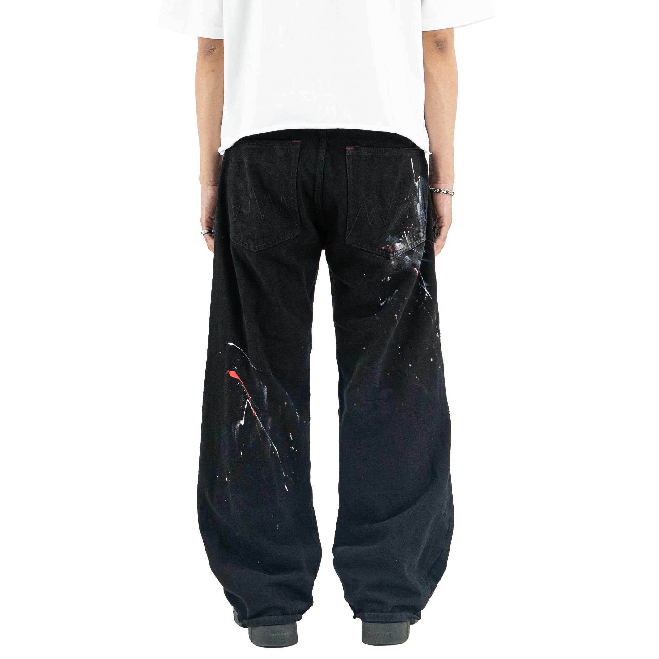 H1 Baggy Quad Viper - Burst of venom black - Jeans Pants