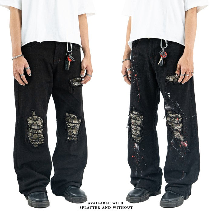 H1 Baggy Quad Viper - Black - Jeans Pants