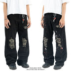 H1 Baggy Quad Viper - Black - Jeans Pants
