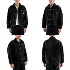 H1 Jacket Denimitup x Bhisma - Black selvedge raw - Jacket