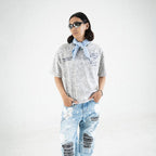 DENIMITUP "TRILOGO" -  BANDANA BLACK/ RED/ BLUE