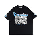 DENIMITUP Cheqered Flag Tee - Japan Black - T-Shirt