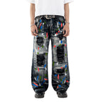 H1 baggy biker - Space grey - Jeans Pants