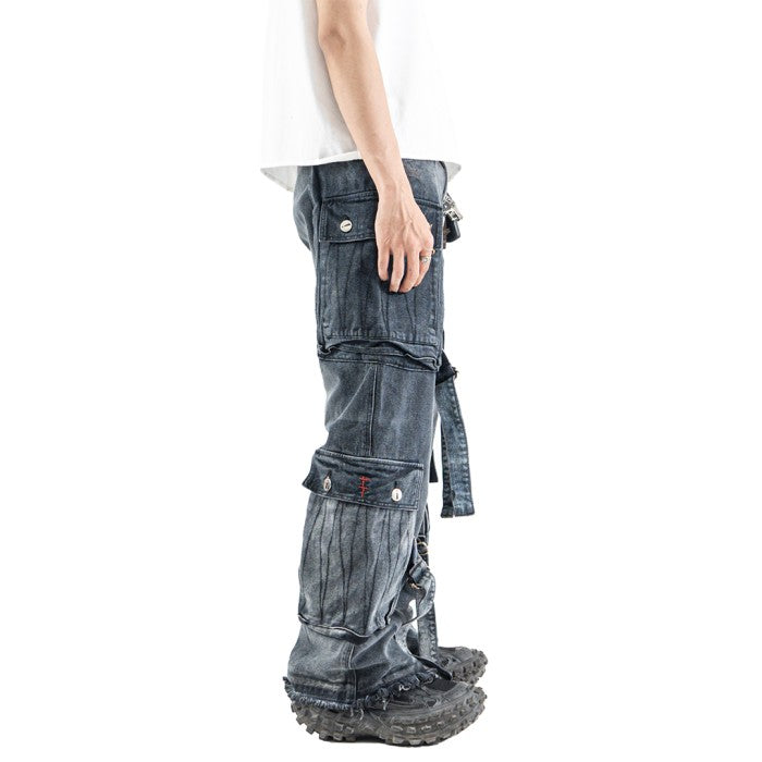 A1 quad pocket cargo - Overcast sky - Jeans Pants