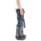 A1 quad pocket cargo - Overcast sky - Jeans Pants
