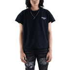 Denimitup embroidered - Black tee - T-Shirt