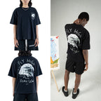 DENIMITUP Fly High Stay Low - Black tee - T-Shirt