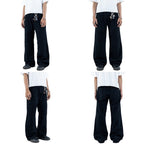 H1 baggy moto biker - Black - Jeans Pants