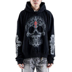 DENIMITUP Trilogo skull warrior - Black - Hoodie