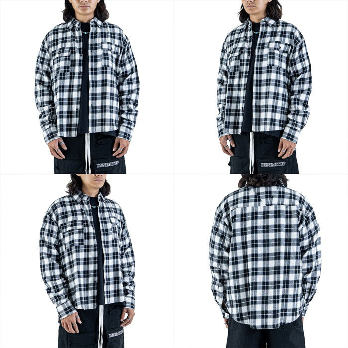 DENIMITUP - Monochrome flannel - Men Shirt