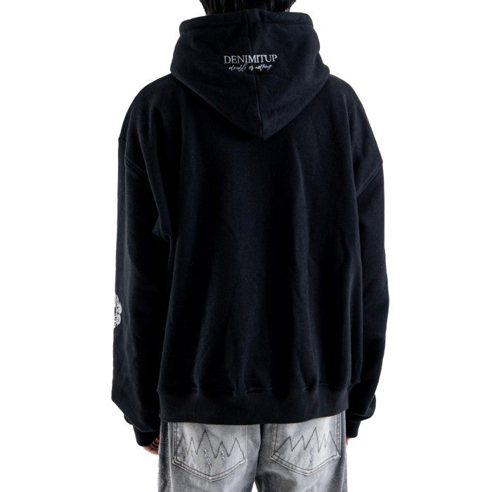 DENIMITUP Trilogo skull warrior - Black - Hoodie