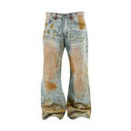 H1 BC baggy x Bhisma - Muddy golden washed - Jeans Pants