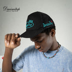 DENIMITUP  Trucker Hat kawung - Black - Hat