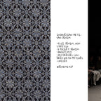 H1 Baggy Songket - Light Blue Splashes - Jeans Pants
