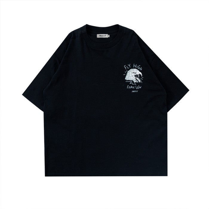 DENIMITUP Fly High Stay Low - Black tee - T-Shirt