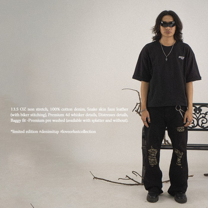H1 Baggy Quad Viper - Black - Jeans Pants