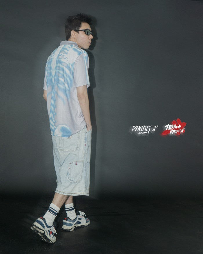 DENIMITUP 24/25 skull jersey - Gradient of blue on grey - Jersey
