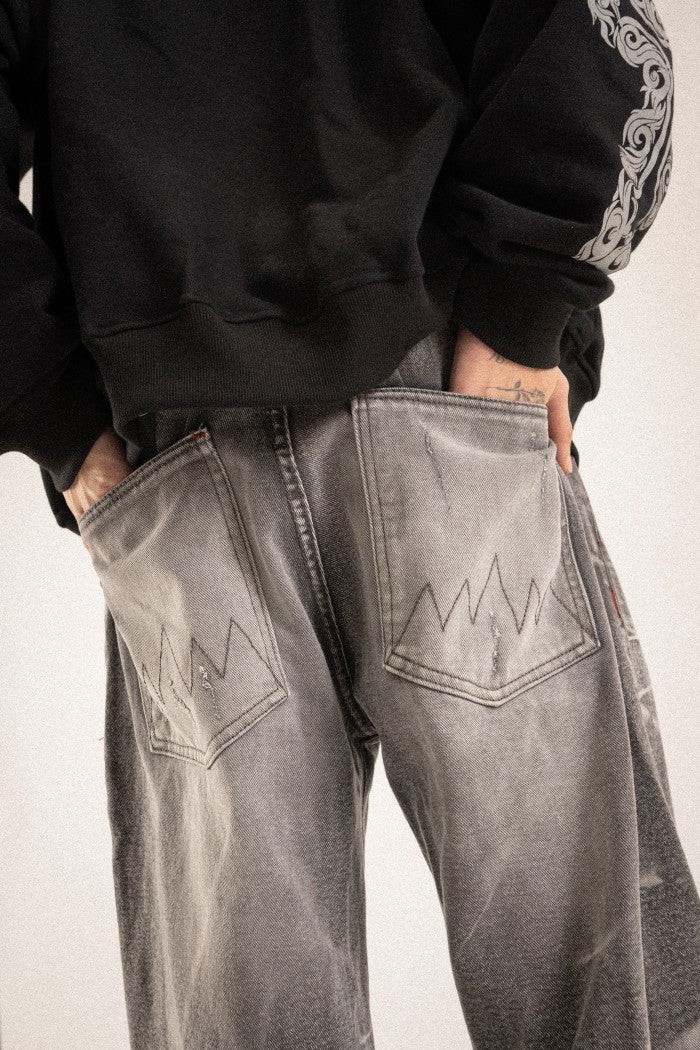 H1 baggy - Titanium grey - Jeans Pants