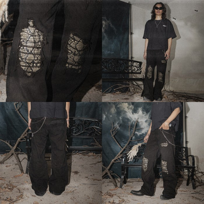 H1 Baggy Quad Viper - Black - Jeans Pants