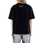 DENIMITUP trilogo skull warrior black tee - T-Shirt