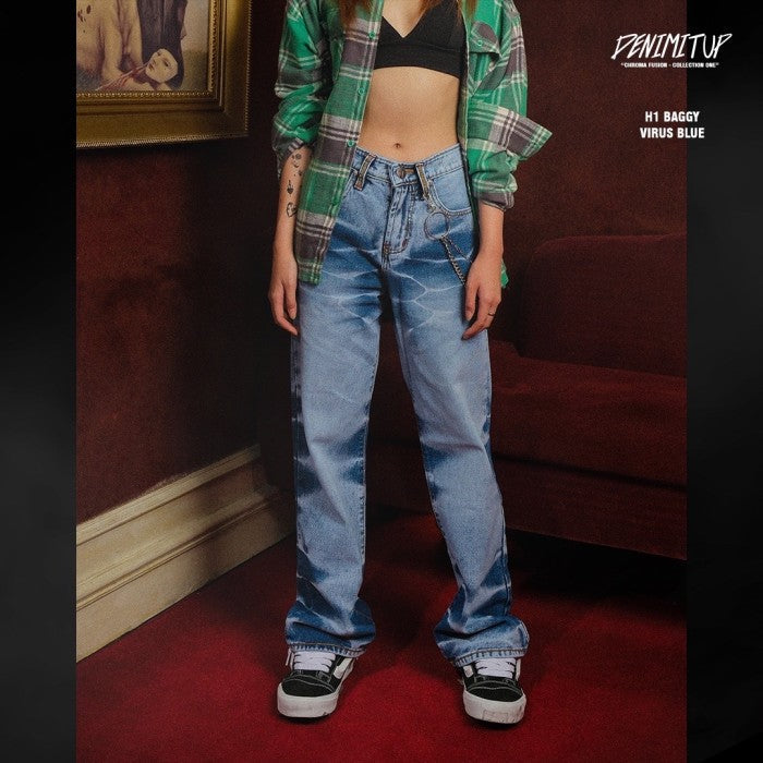 H1 baggy - Virus blue - Jeans Pants