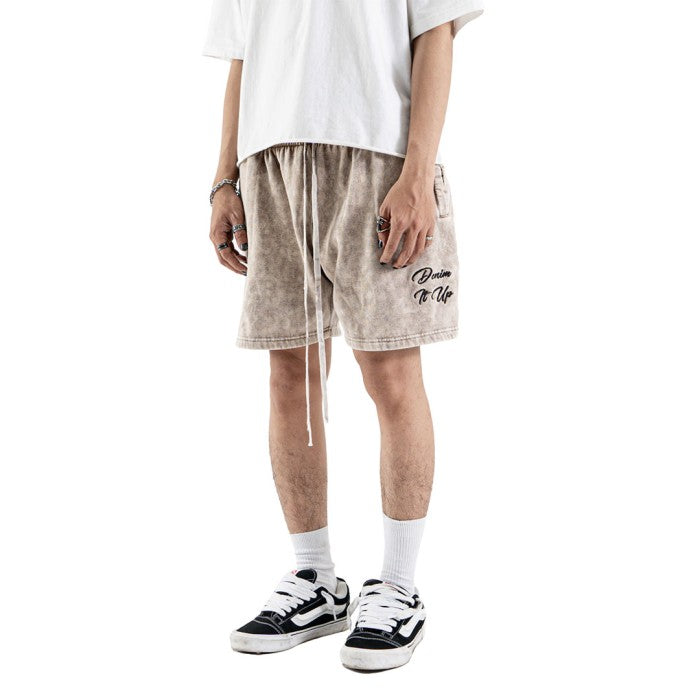 DENIMITUP Sweat Short - Desert Beige - Short Pants