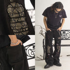 H1 Baggy Quad Viper - Burst of venom black - Jeans Pants