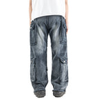 A1 quad pocket cargo - Overcast sky - Jeans Pants