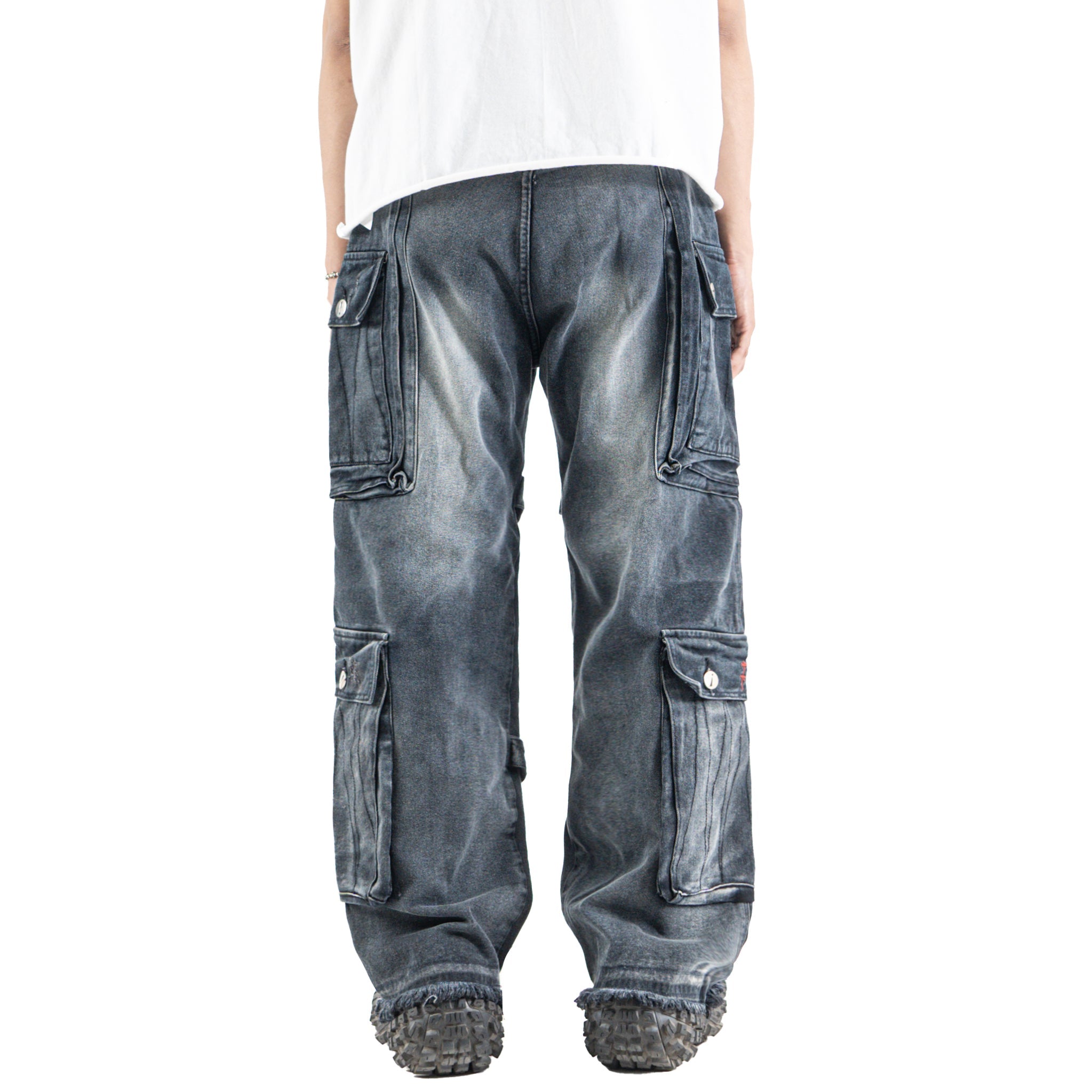 A1 quad pocket cargo - Overcast sky - Jeans Pants