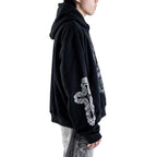 DENIMITUP Trilogo skull warrior - Black - Hoodie