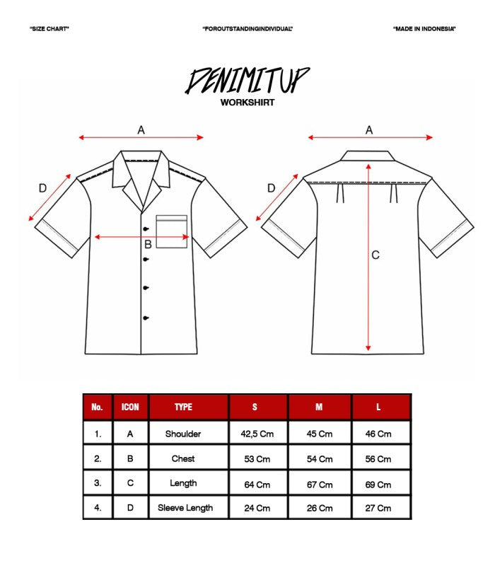 DENIMITUP WORK SHIRT - Beige - Shirt