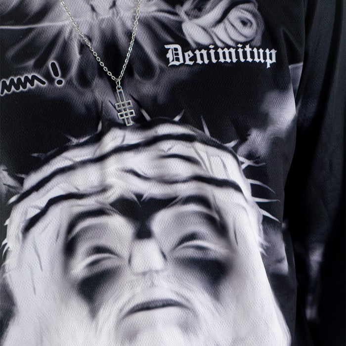 JESUS Jersey Long Sleeve Black - Jersey