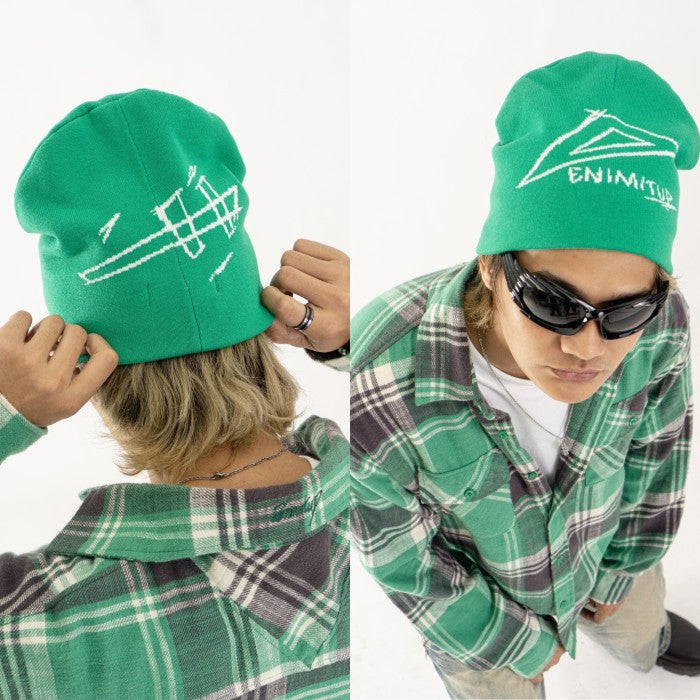 DENIMITUP beanie - Green - Hat