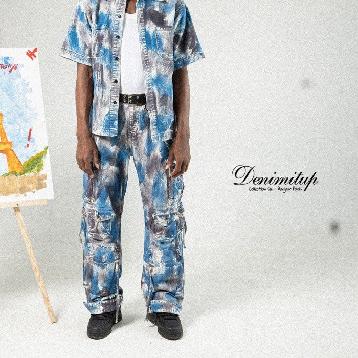 H1 Cargo Complex - Chroma Parisian Blue - Jeans Pants