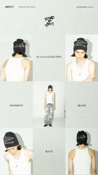 DENIMITUP beanie - Black - Hat