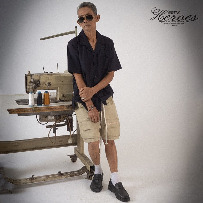 DENIMITUP canvas twill pants -Beige - Short Pants