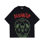 Denimitup - Cobra black tee - T-Shirt