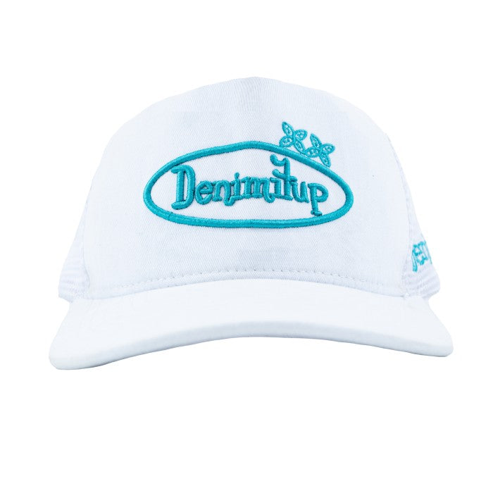 DENIMITUP  Trucker Hat kawung - White - Hat