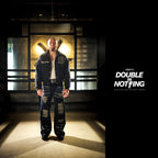 H1 baggy leather - Falcon black splatter - Jeans Pants