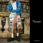 DENIMITUP "TRILOGO" -  BANDANA BLACK/ RED/ BLUE