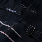 H1 Jacket Denimitup x Bhisma - Black selvedge raw - Jacket