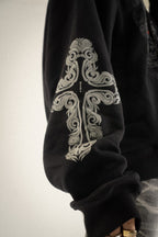 DENIMITUP Trilogo skull warrior - Black - Hoodie